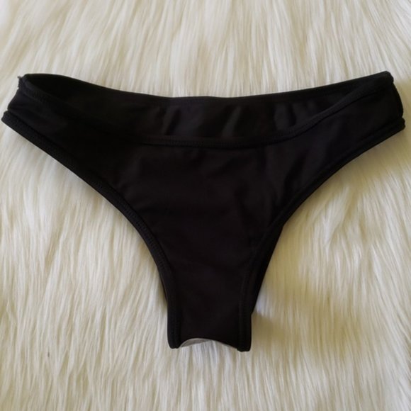 New Black Push Up Underwire Top Bikini Set Swimsuit - Picture 6 of 8